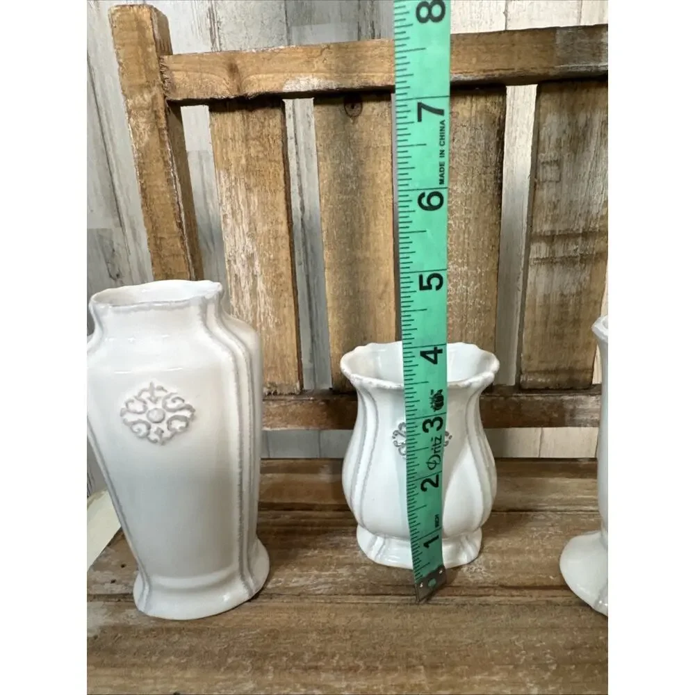 Southern Living Set Of 3 Mini Petite Bud Vases